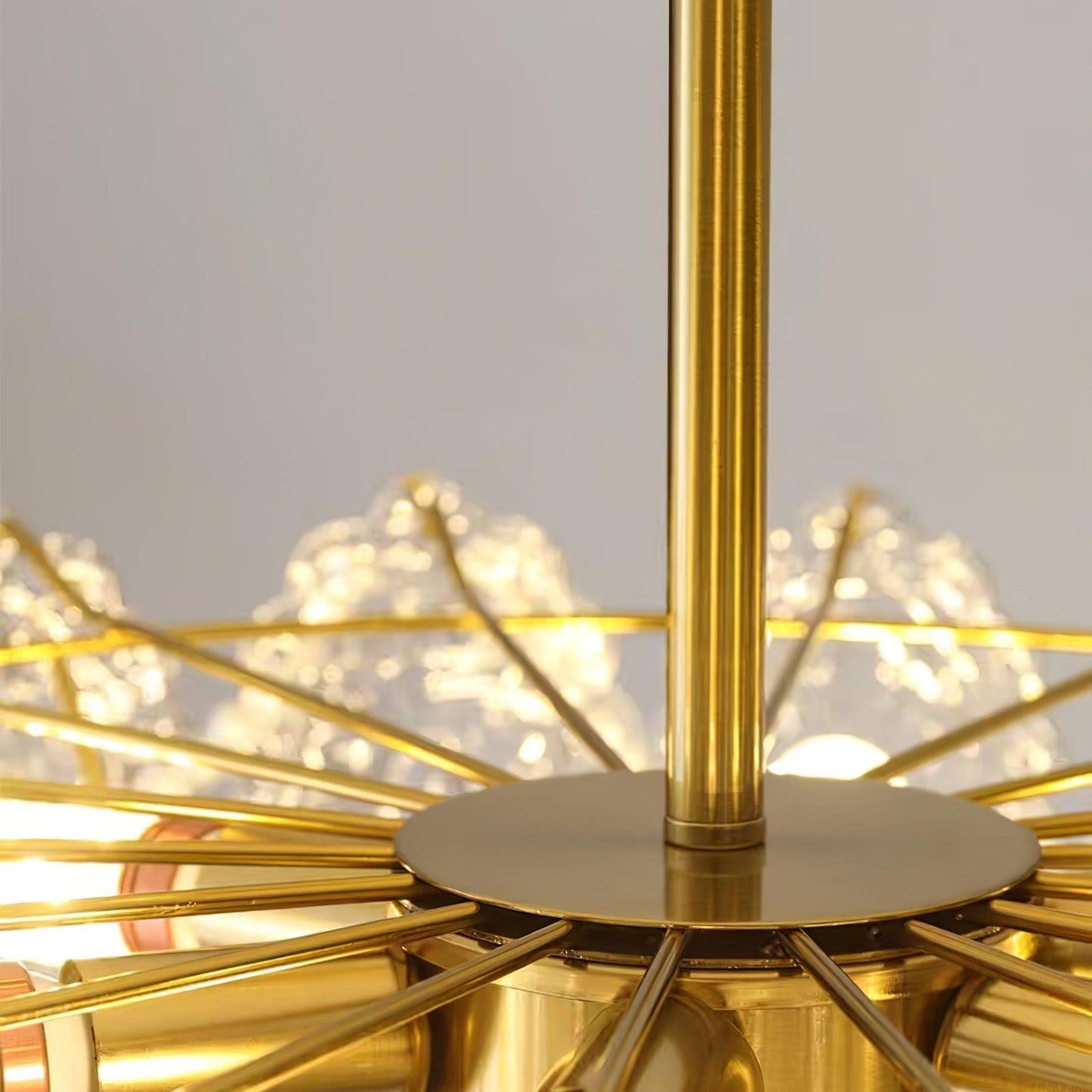 Elegant Wave Pearl Chandelier - Dimmable LED & Adjustable Height