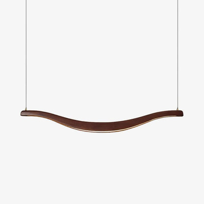 Waveform Chandelier - Modern Design with Adjustable Brightness & LED L