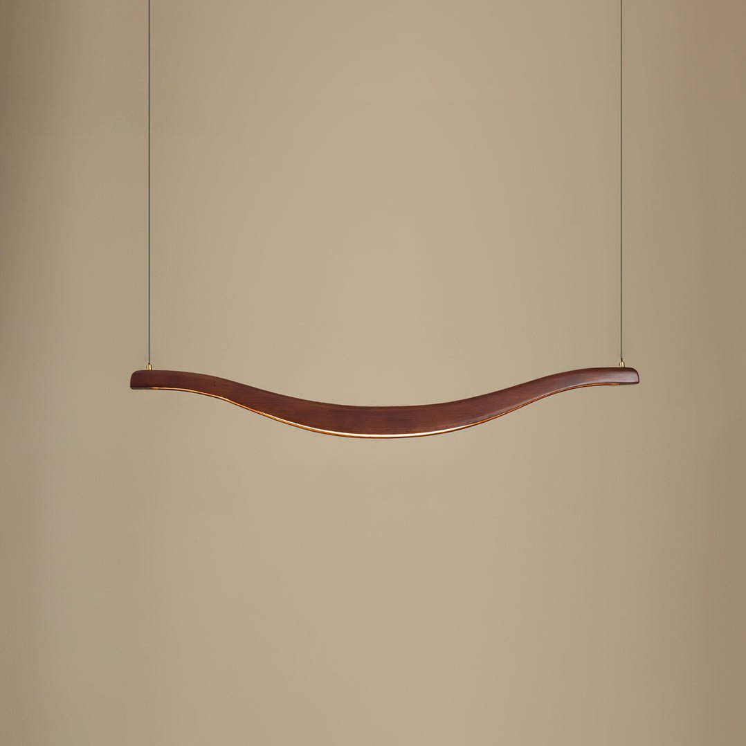 Waveform Chandelier - Modern Design with Adjustable Brightness & LED L