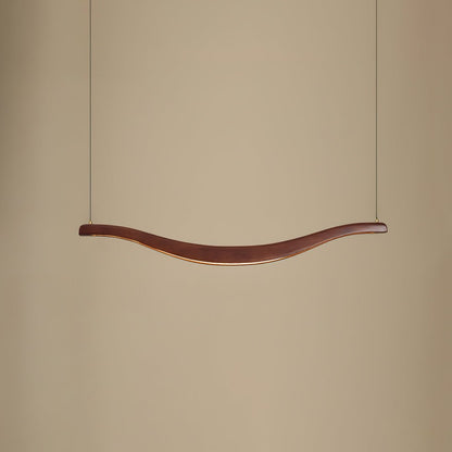 Waveform Chandelier - Modern Design with Adjustable Brightness & LED L