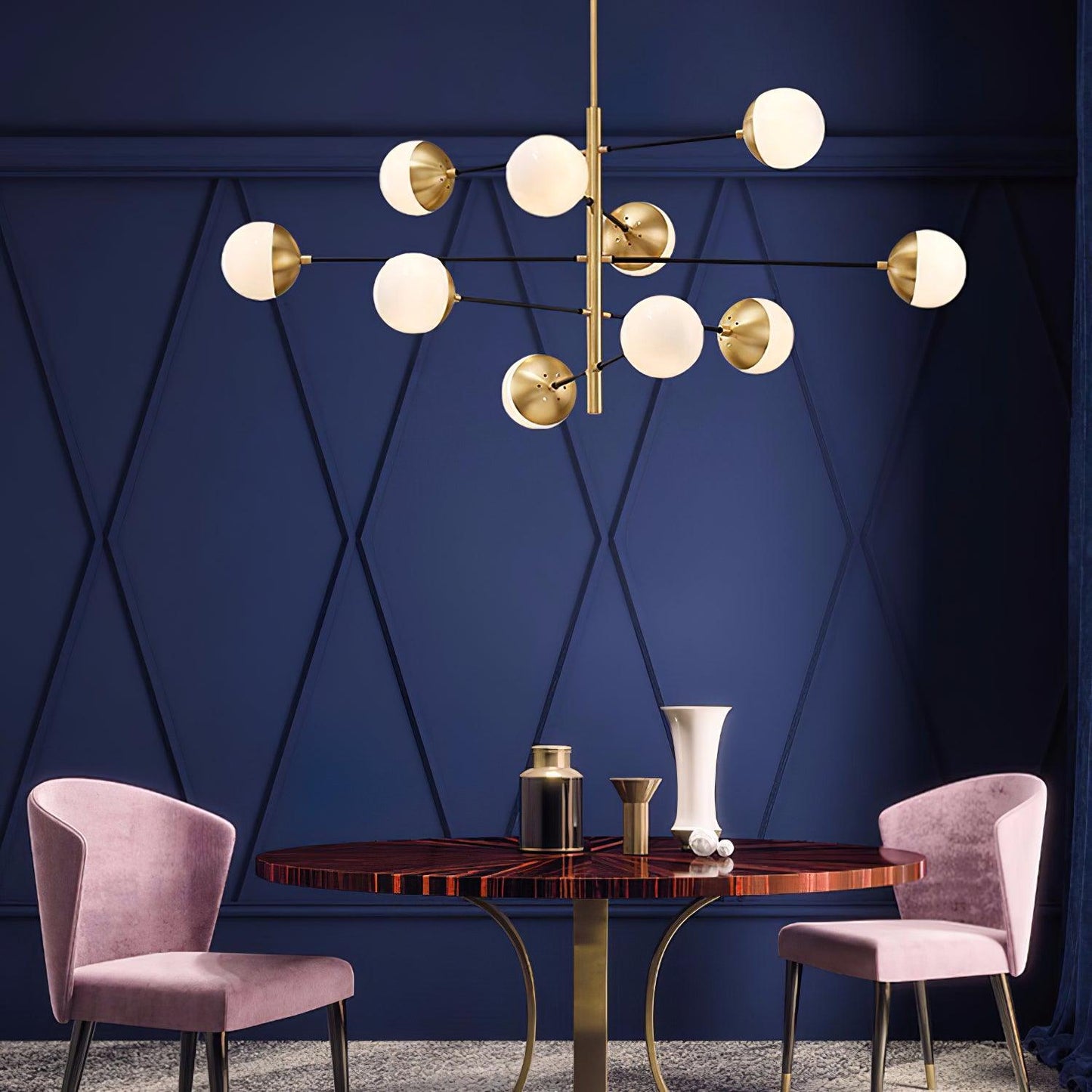 Waverly Chandelier - Elegant Lighting Fixture with Adjustable Height &