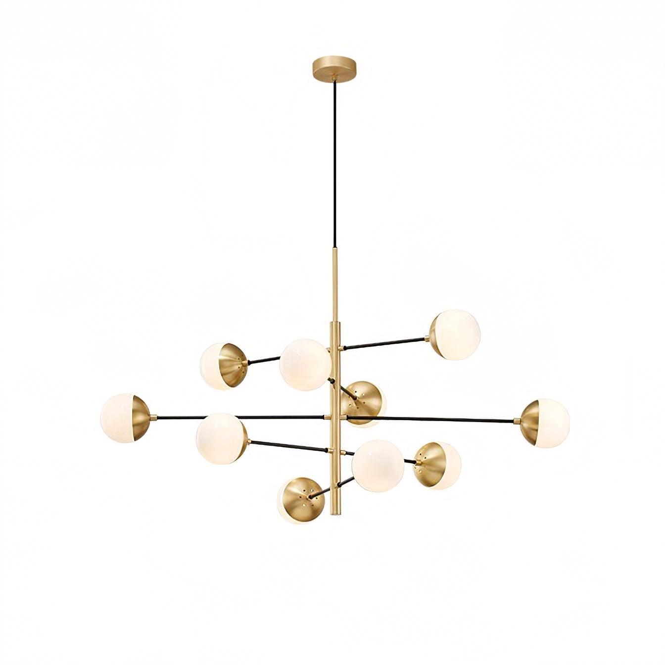 Waverly Chandelier - Elegant Lighting Fixture with Adjustable Height &