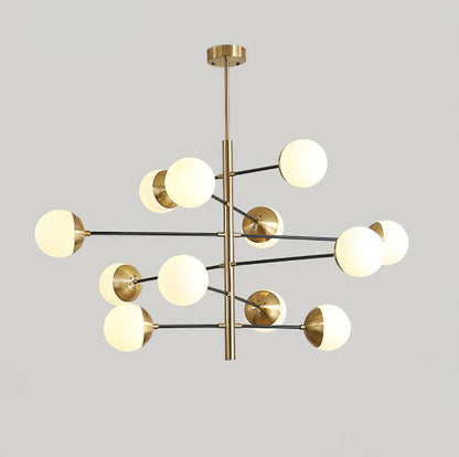Waverly Chandelier - Elegant Lighting Fixture with Adjustable Height &