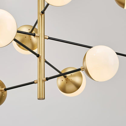 Waverly Chandelier - Elegant Lighting Fixture with Adjustable Height &