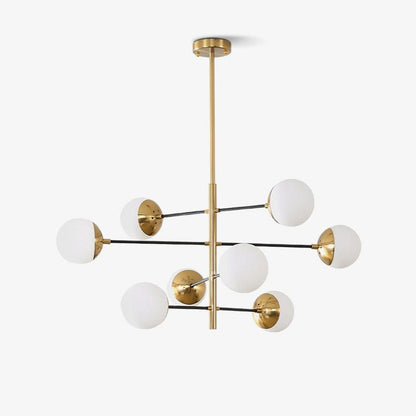 Waverly Chandelier - Elegant Lighting Fixture with Adjustable Height &