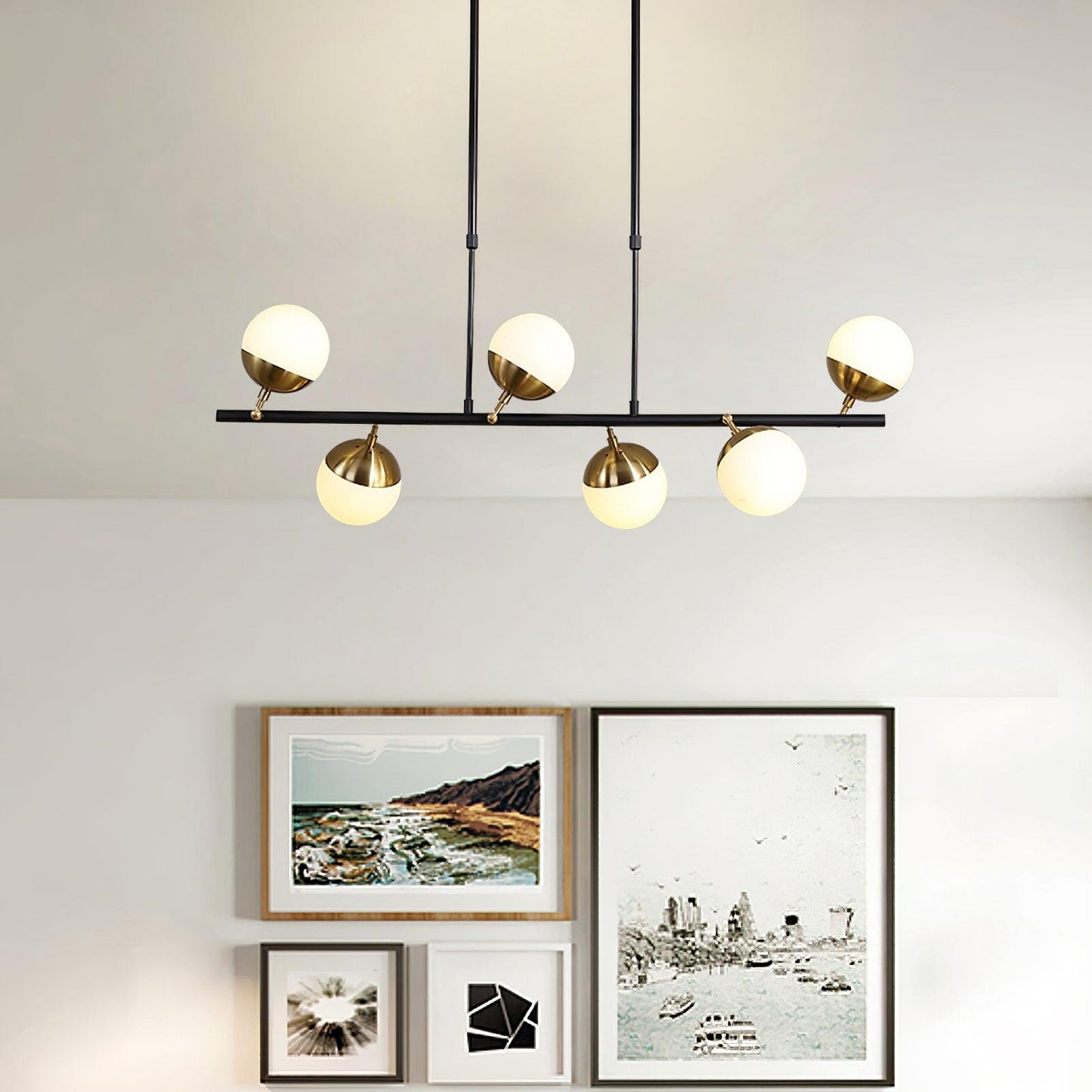 Waverly Restaurant Chandelier - Elegant Design, Adjustable Height