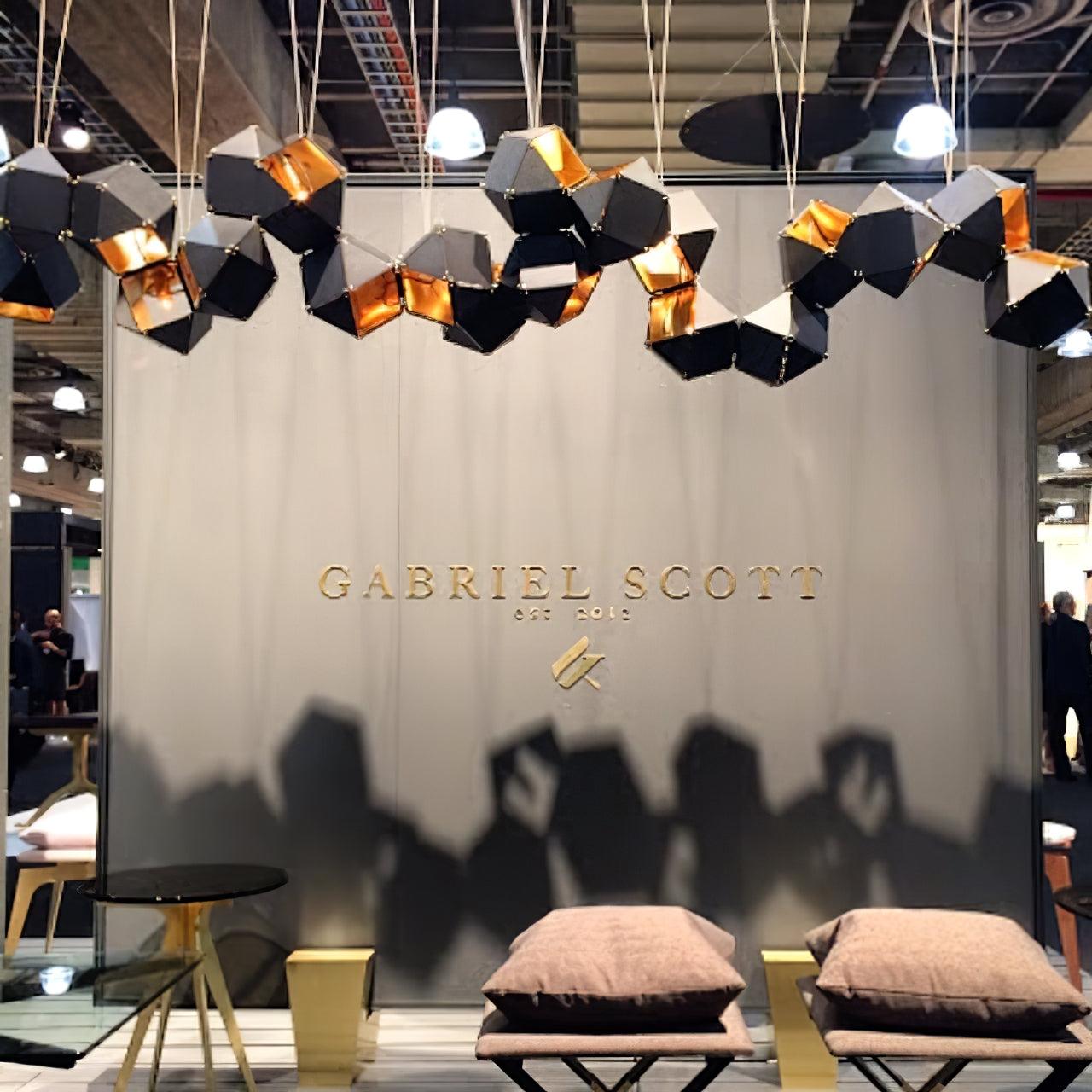 Facet Modular Chandelier - Customizable Design with LED Compatibility