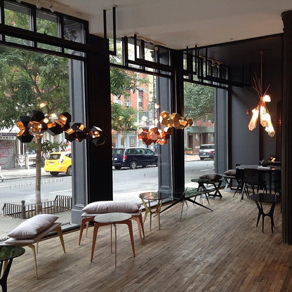 Facet Modular Chandelier - Customizable Design with LED Compatibility