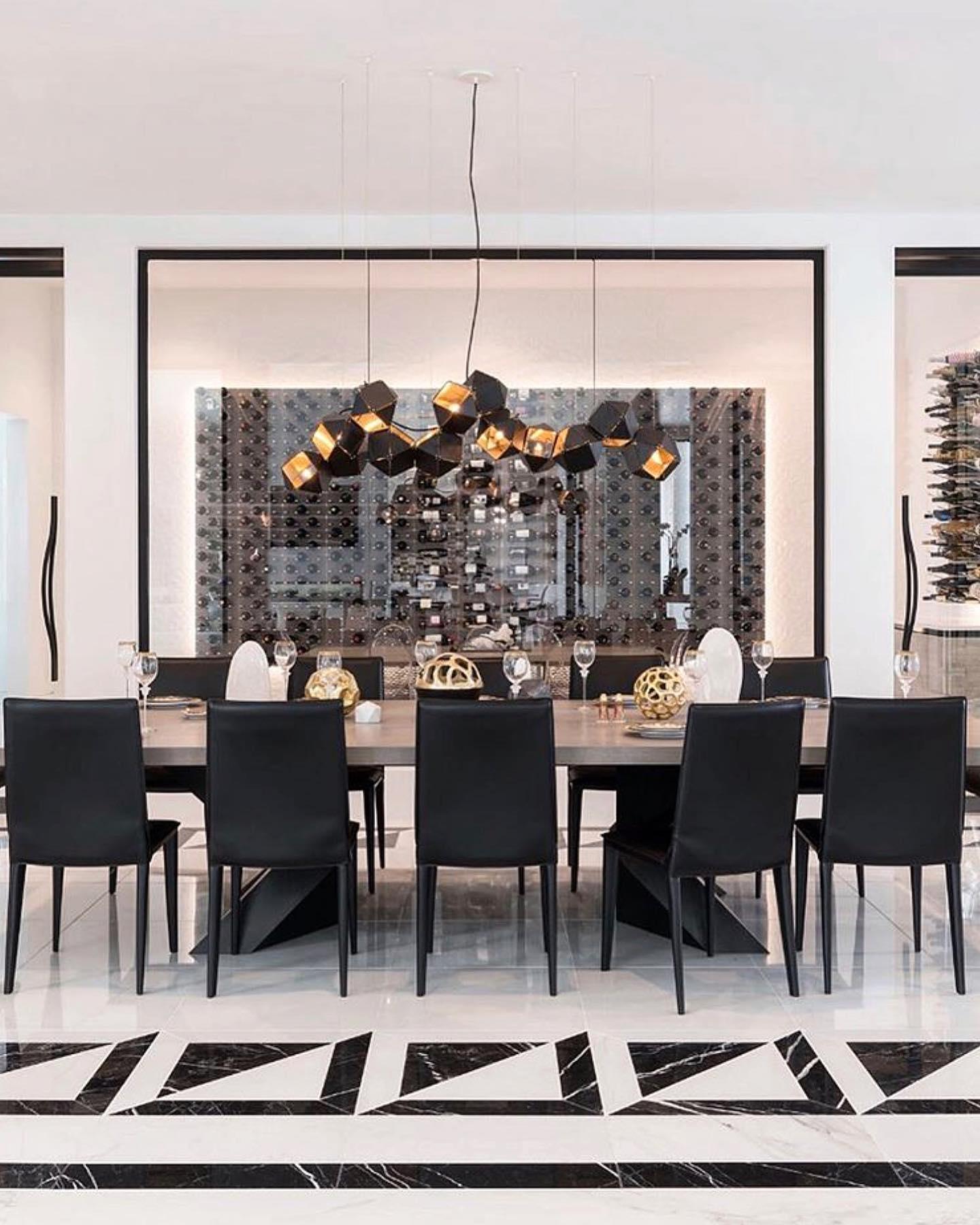 Facet Modular Chandelier - Customizable Design with LED Compatibility