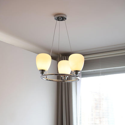 Elegant Werner Chandelier - Adjustable Height, Energy-Efficient LED