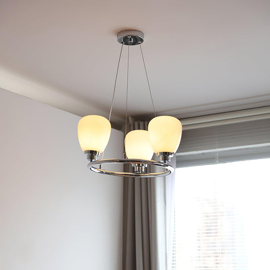 Elegant Werner Chandelier - Adjustable Height, Energy-Efficient LED