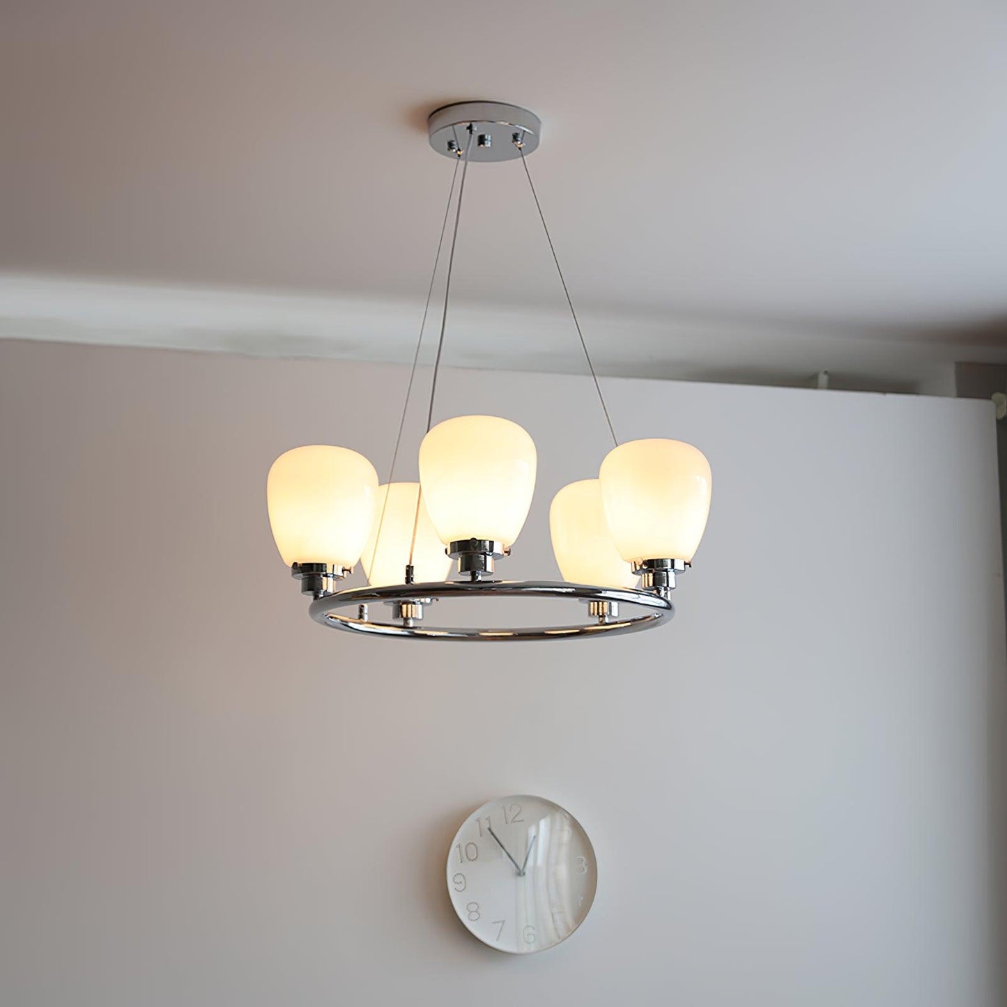 Elegant Werner Chandelier - Adjustable Height, Energy-Efficient LED