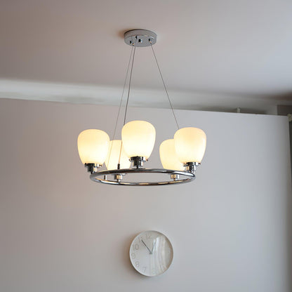 Elegant Werner Chandelier - Adjustable Height, Energy-Efficient LED