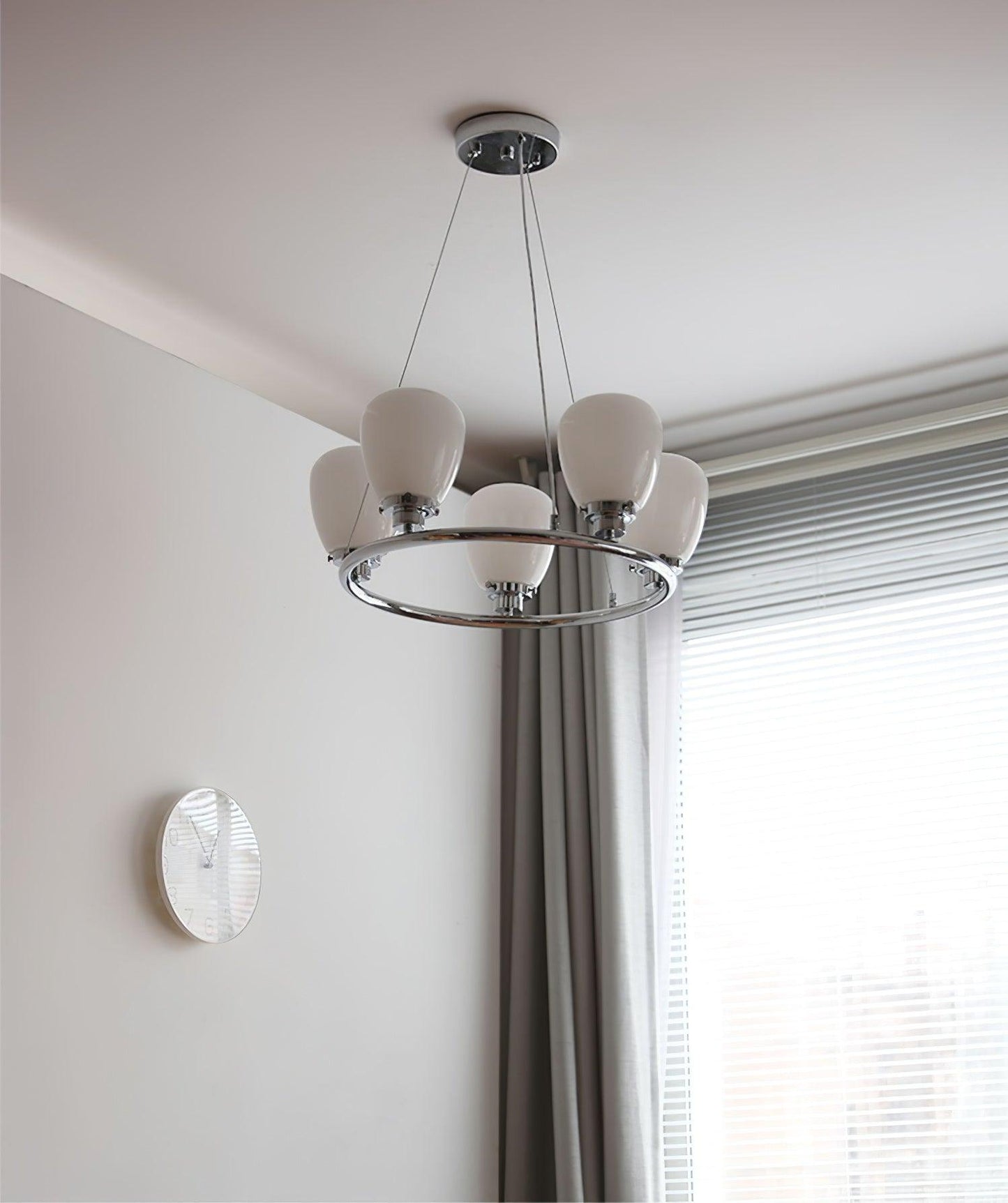 Elegant Werner Chandelier - Adjustable Height, Energy-Efficient LED