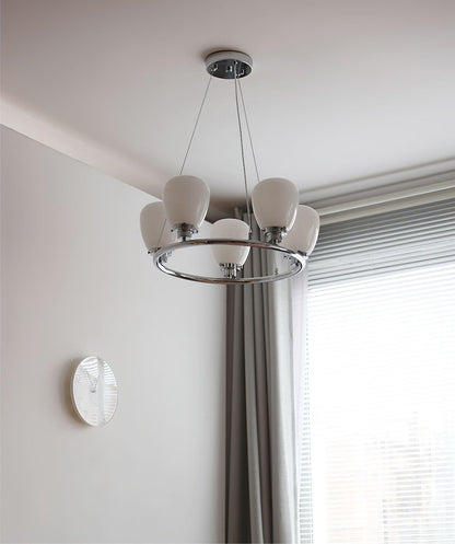 Elegant Werner Chandelier - Adjustable Height, Energy-Efficient LED