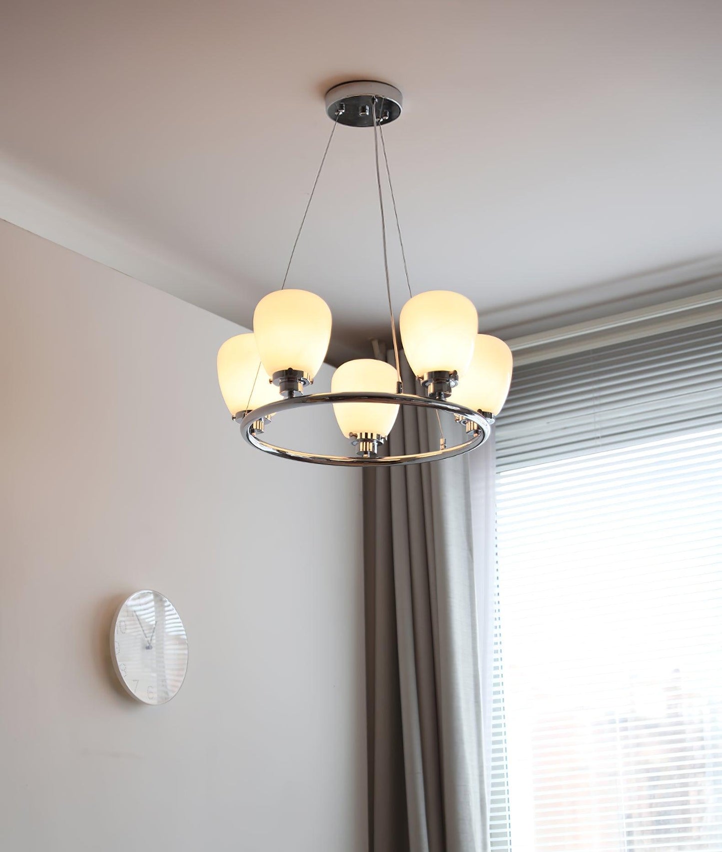 Elegant Werner Chandelier - Adjustable Height, Energy-Efficient LED
