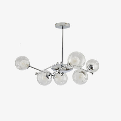 Sputnik Chandelier - Modern Design, Adjustable Brightness, 6 Lights
