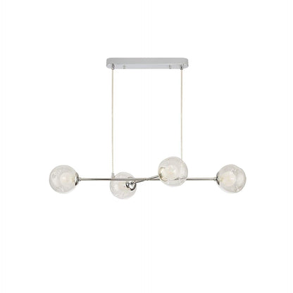 Sputnik Chandelier - Modern Design, Adjustable Brightness, 6 Lights