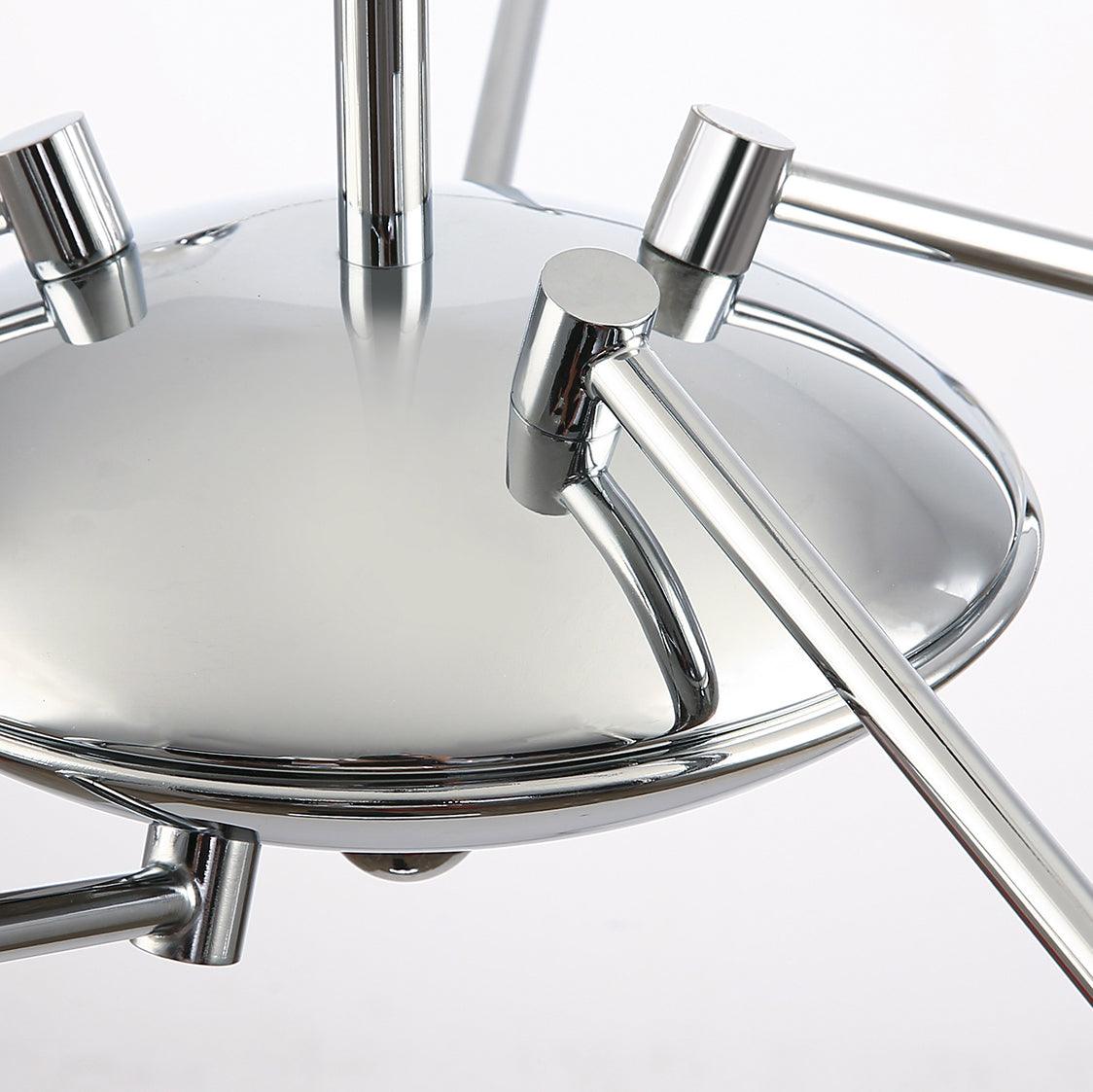 Sputnik Chandelier - Modern Design, Adjustable Brightness, 6 Lights