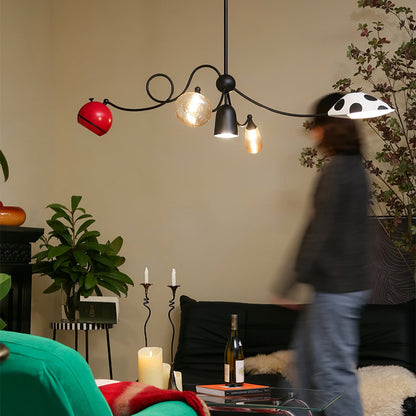 Artistic Chandelier with Adjustable Brightness and Unique Design