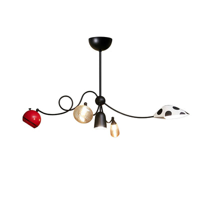 Artistic Chandelier with Adjustable Brightness and Unique Design