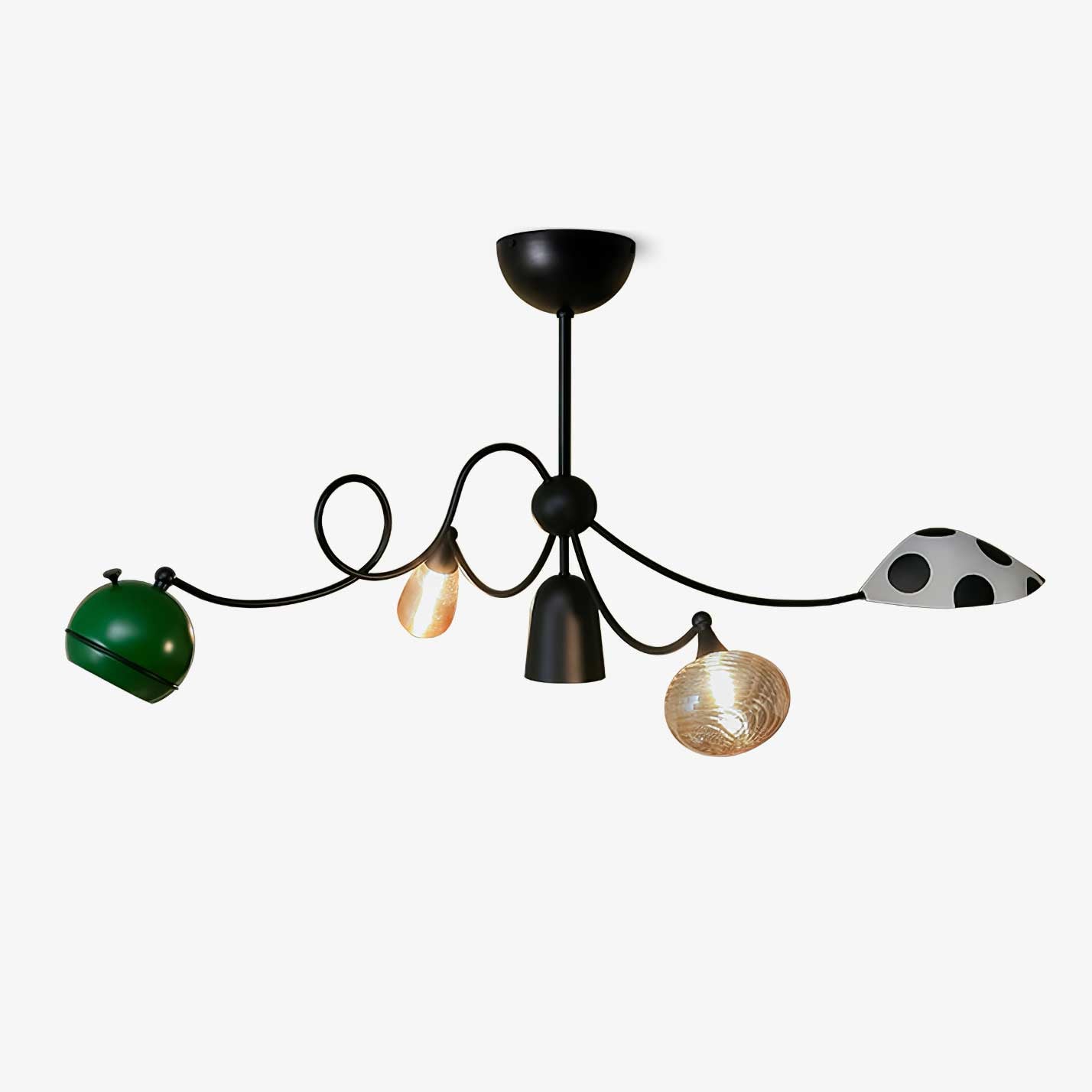 Artistic Chandelier with Adjustable Brightness and Unique Design