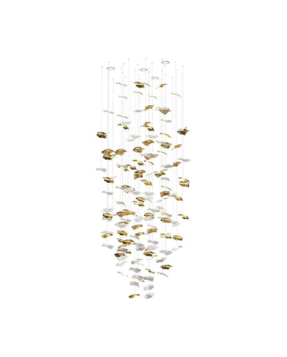 Whispering Kerchiefs Chandelier - Elegant Design with Adjustable Heigh