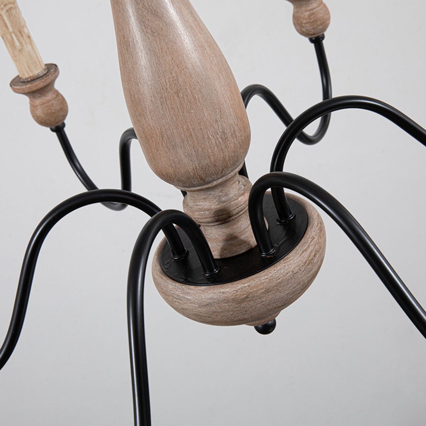 Willowbrook Farmhouse Chandelier - Rustic Design with Adjustable Heigh
