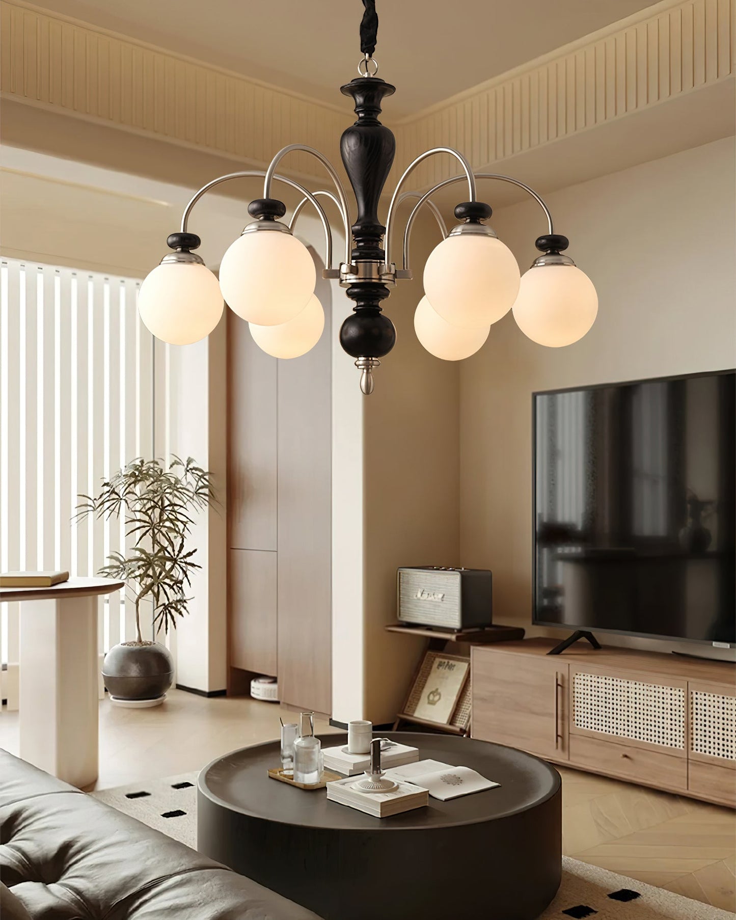 Windsor Classic Chandelier - Elegant Crystal Design with Adjustable He