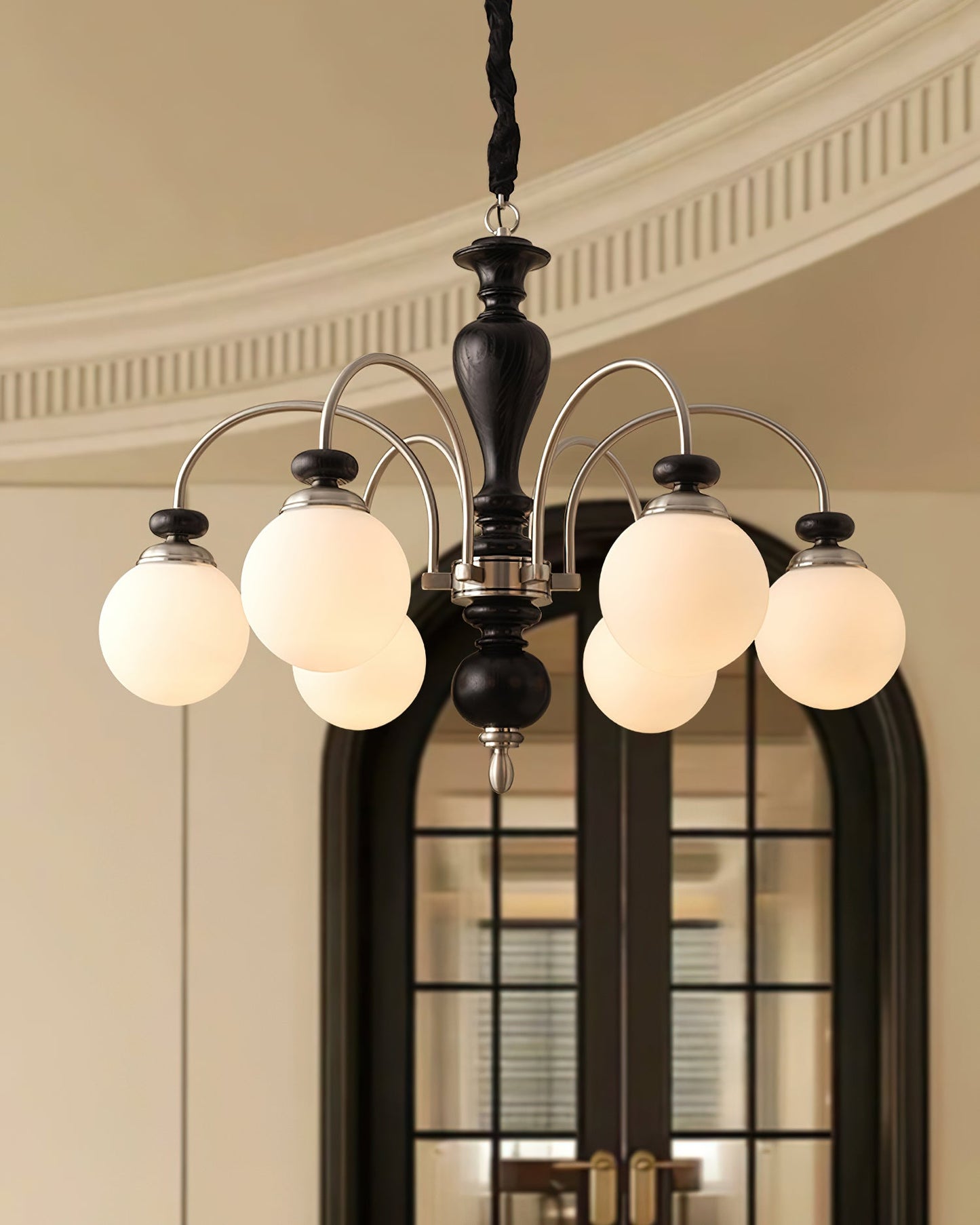 Windsor Classic Chandelier - Elegant Crystal Design with Adjustable He