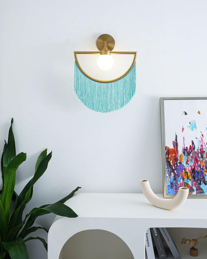 Wink Tassel Wall Lamp - Elegant Design with Adjustable Brightness