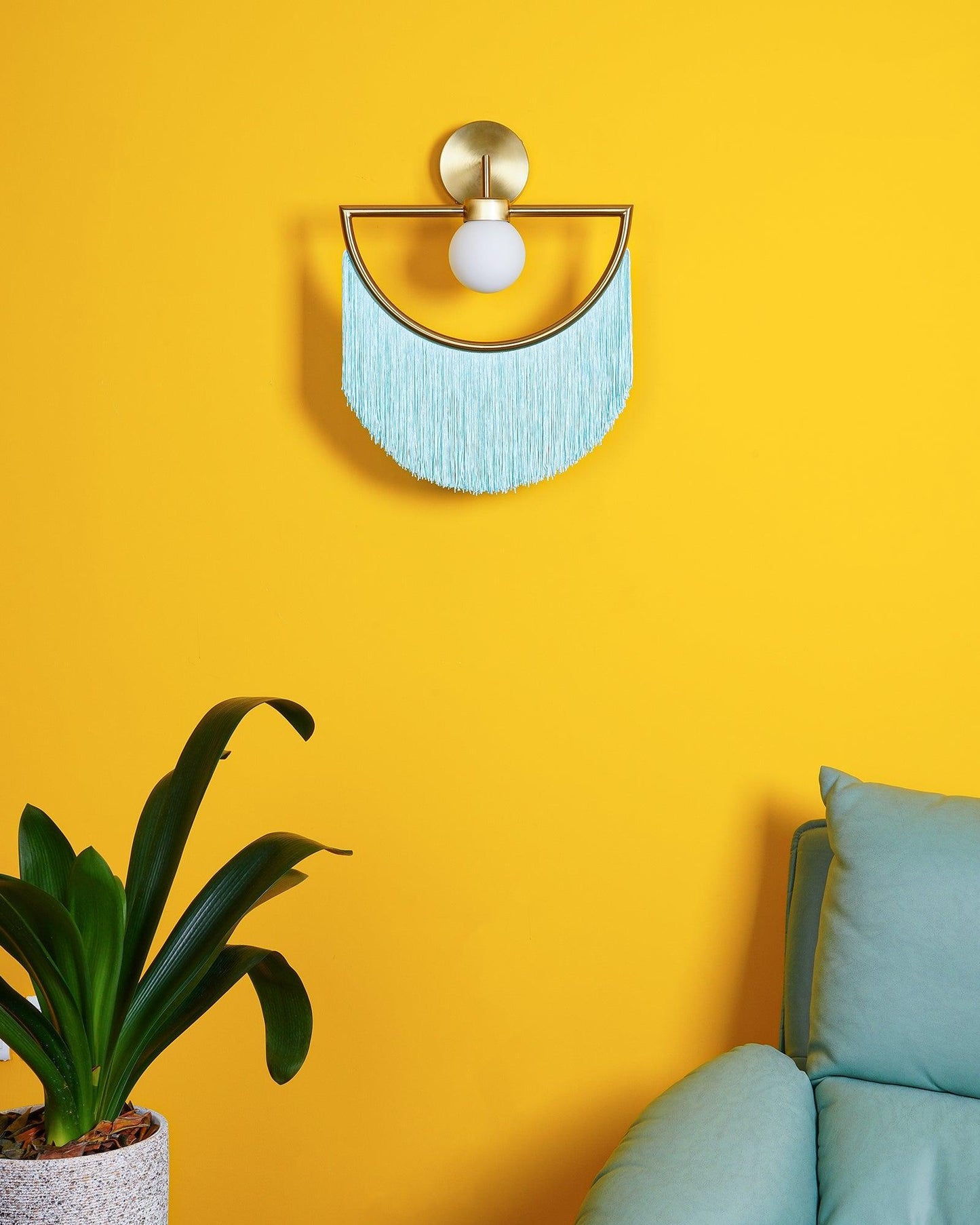 Wink Tassel Wall Lamp - Elegant Design with Adjustable Brightness