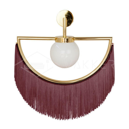 Wink Tassel Wall Lamp - Elegant Design with Adjustable Brightness