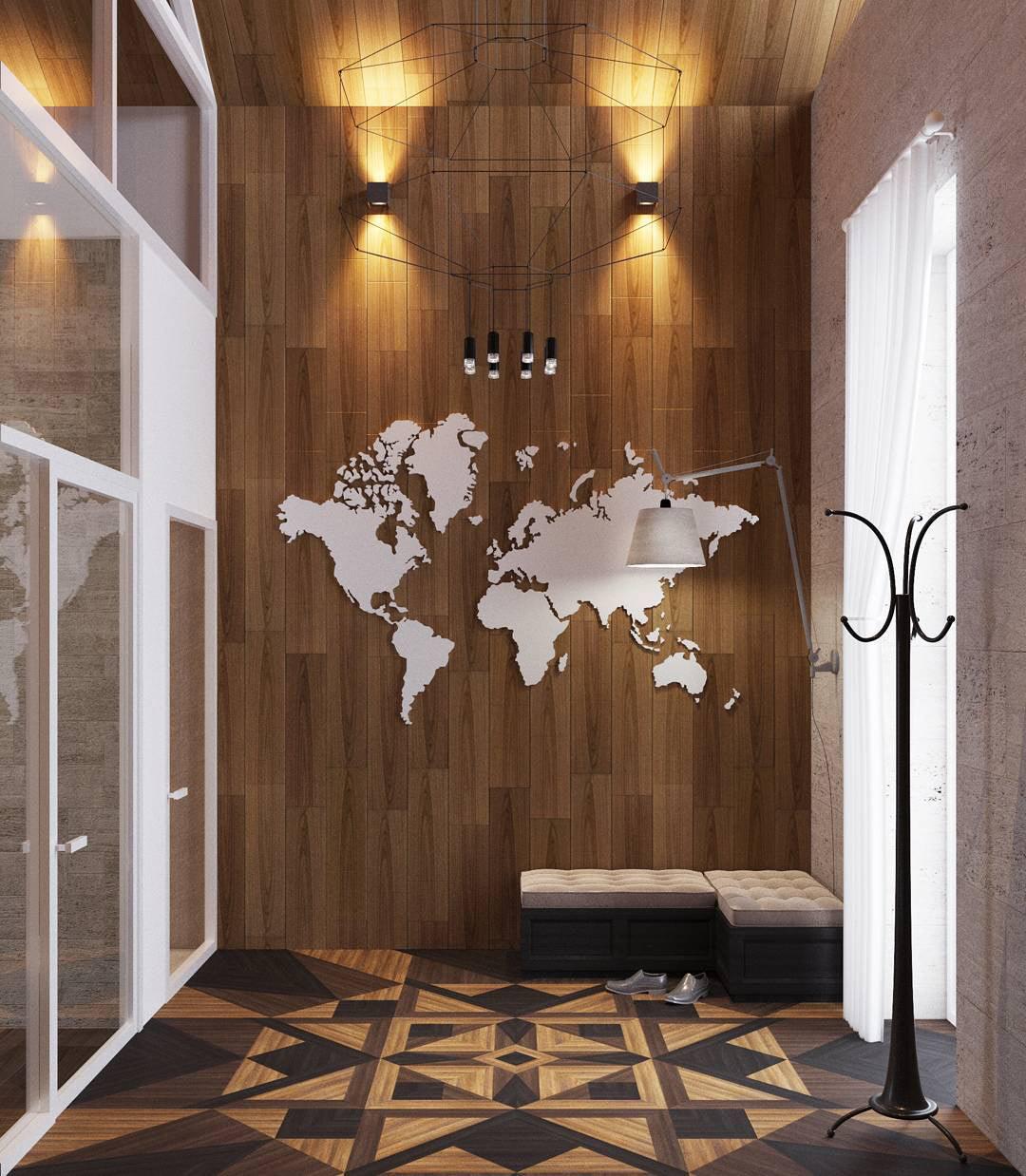 Geometric Lines Pendant Lamp - Adjustable Height, Energy-Efficient LED