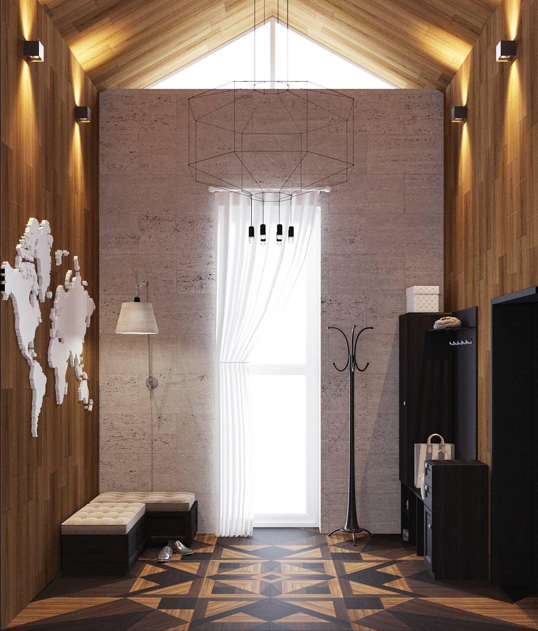 Geometric Lines Pendant Lamp - Adjustable Height, Energy-Efficient LED