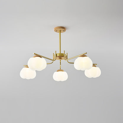 Elegant Plastic Cotton Balls Chandelier - Energy Efficient, Easy to In