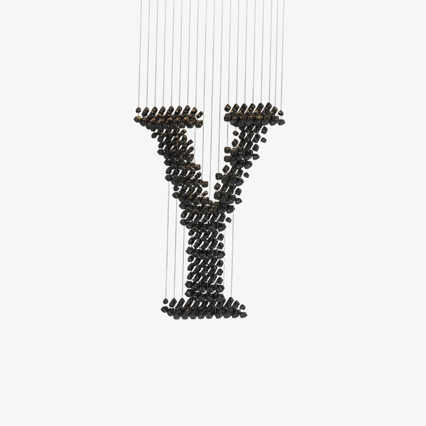 Elegant Charcoal Chandeliers - Adjustable Height, Energy Efficient Lig