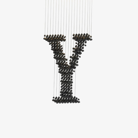 Elegant Charcoal Chandeliers - Adjustable Height, Energy Efficient Lig