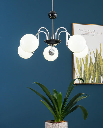 Yisu Modern Chandelier with Adjustable Height and Energy-Efficient LED