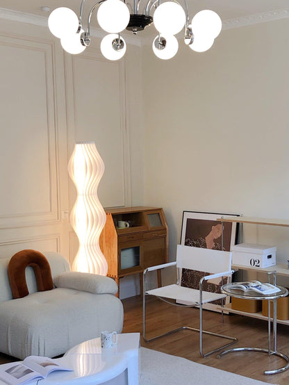 Yisu Modern Chandelier with Adjustable Height and Energy-Efficient LED