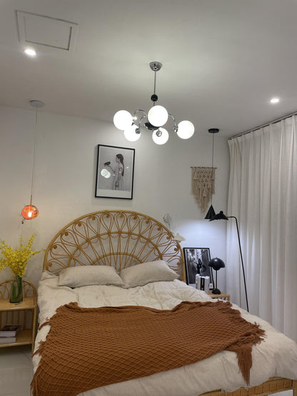 Yisu Modern Chandelier with Adjustable Height and Energy-Efficient LED
