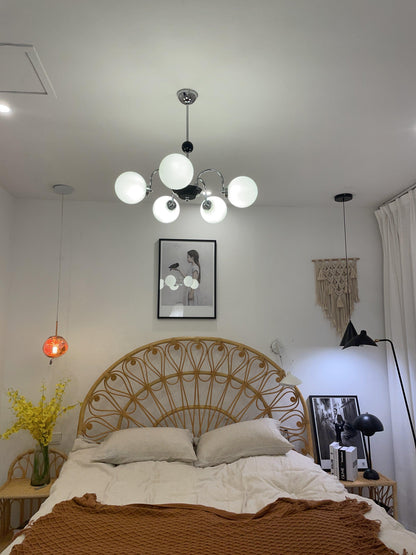 Yisu Modern Chandelier with Adjustable Height and Energy-Efficient LED