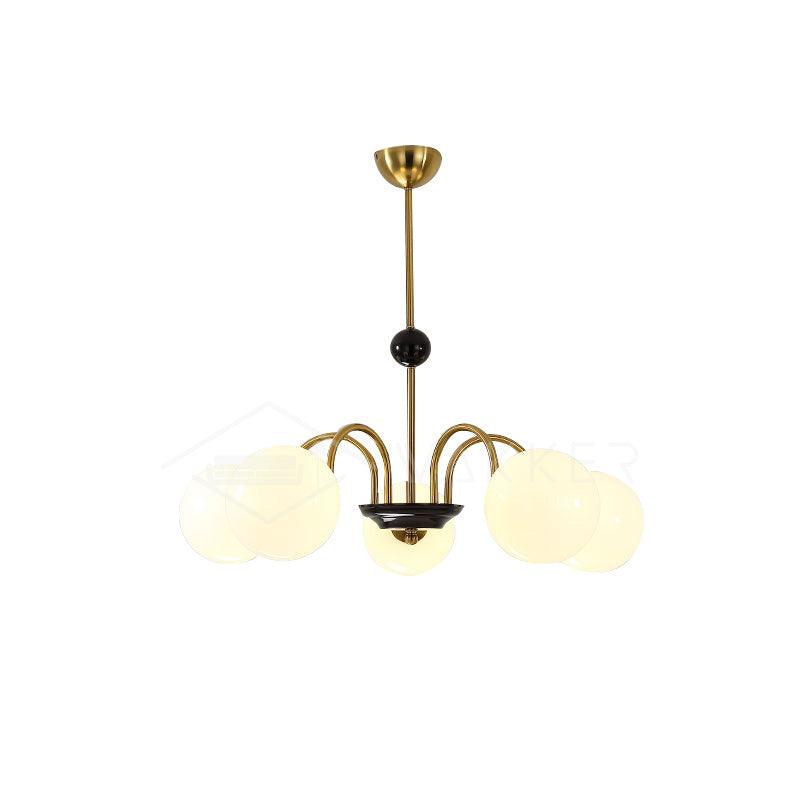 Yisu Modern Chandelier with Adjustable Height and Energy-Efficient LED