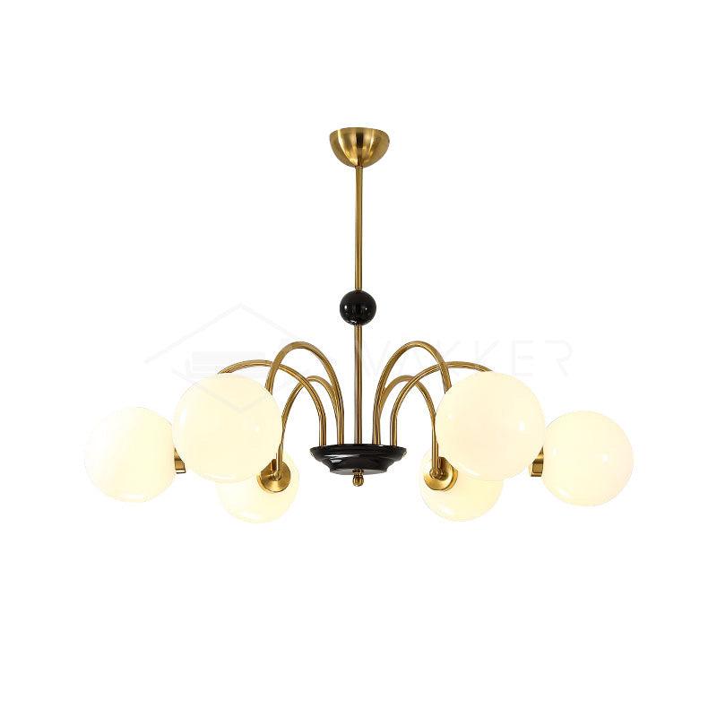 Yisu Modern Chandelier with Adjustable Height and Energy-Efficient LED