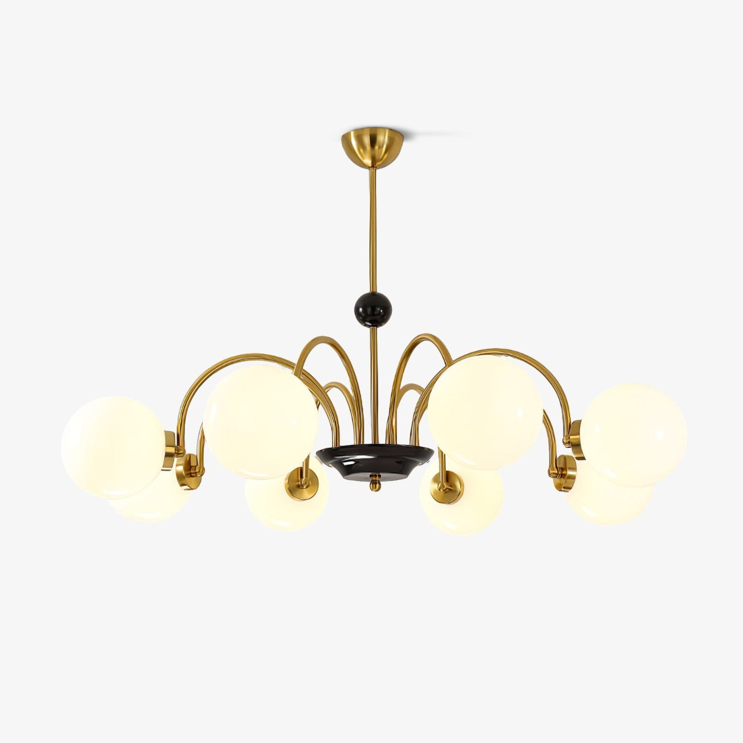 Yisu Modern Chandelier with Adjustable Height and Energy-Efficient LED