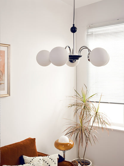 Yisu Modern Chandelier with Adjustable Height and Energy-Efficient LED
