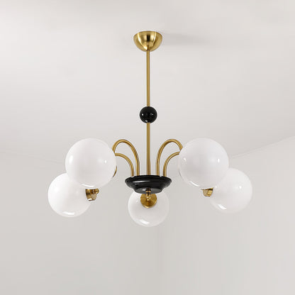 Yisu Modern Chandelier with Adjustable Height and Energy-Efficient LED