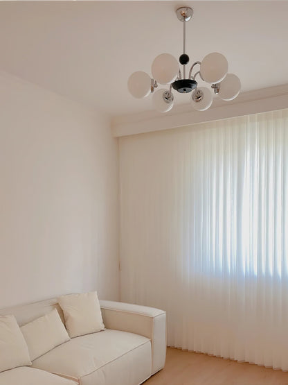 Yisu Modern Chandelier with Adjustable Height and Energy-Efficient LED