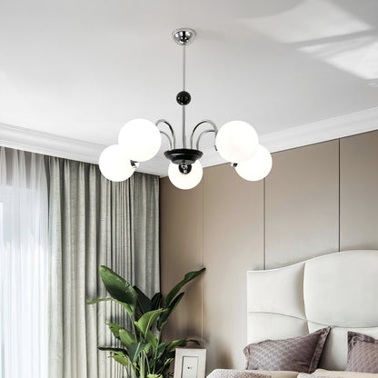 Yisu Modern Chandelier with Adjustable Height and Energy-Efficient LED