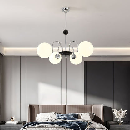Yisu Modern Chandelier with Adjustable Height and Energy-Efficient LED